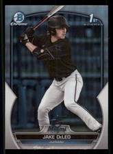 2023 Bowman Chrome Draft Refractors #BDC158 Jake DeLeo