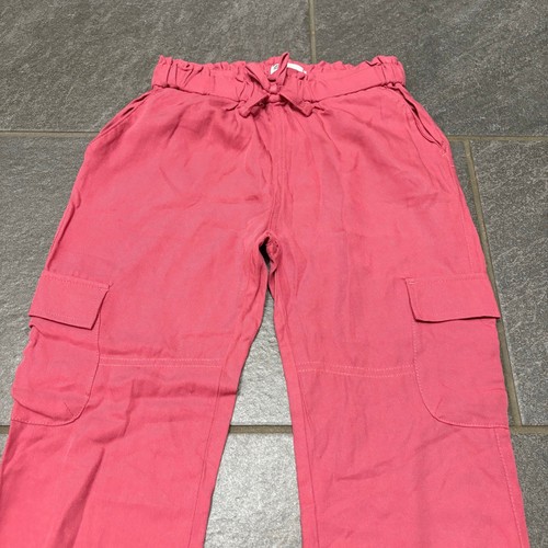 Epic Threads Set of 2 Cargo Jogger Pants Girls Medium Pink Chambray Blue Casual - 第 12/14 張圖片