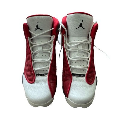 Jordan Air Jordan 13 Retro Gym Red White Red Gray Athletic Sneaker