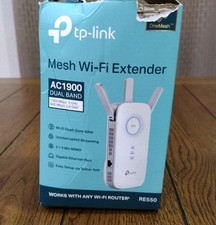 TP-Link AC1900 WiFi Extender RE550 Covers Up to 2800 Sq. Ft. and 35 Devices