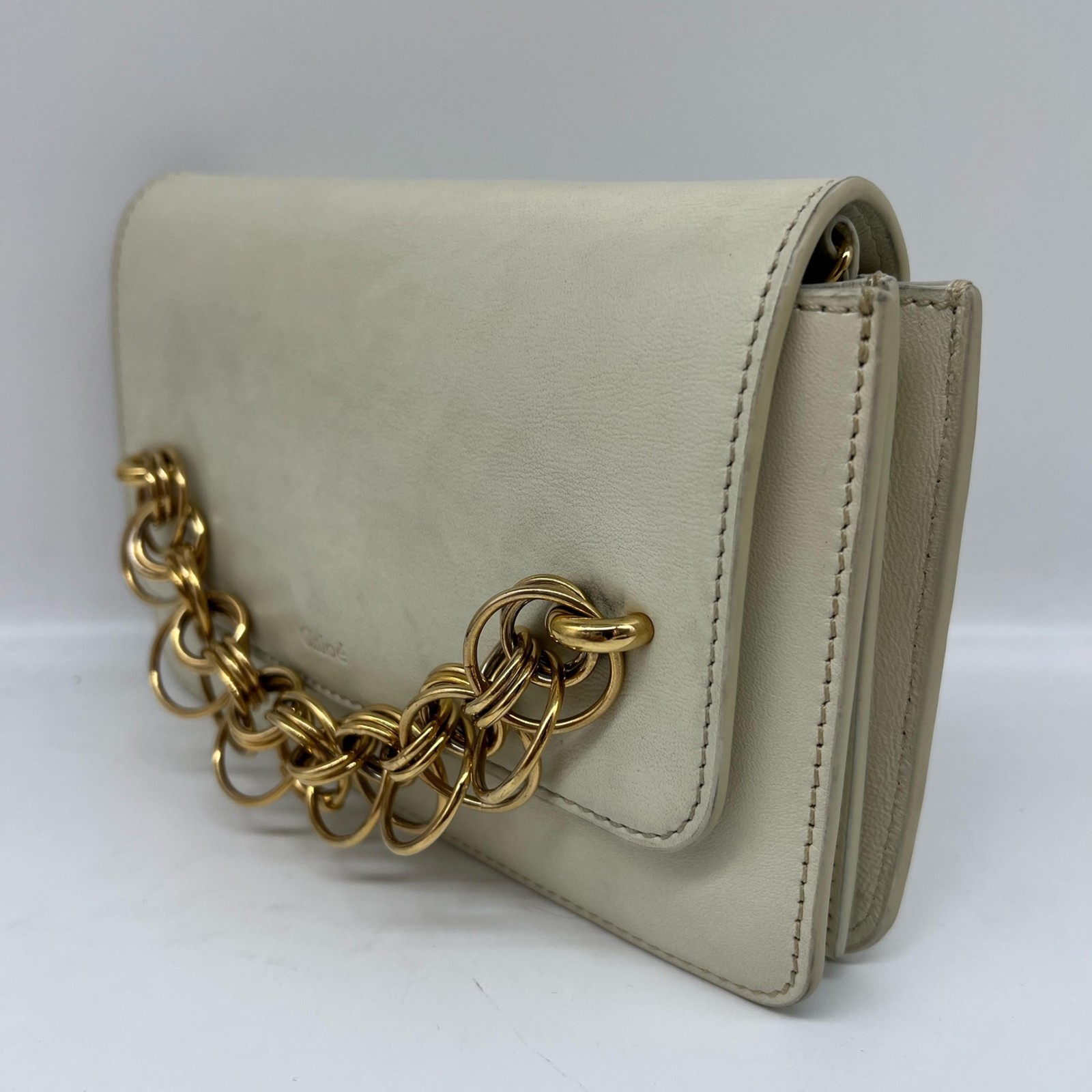 Chloé Drew Bijou Leather Clutch Small - ## image 3