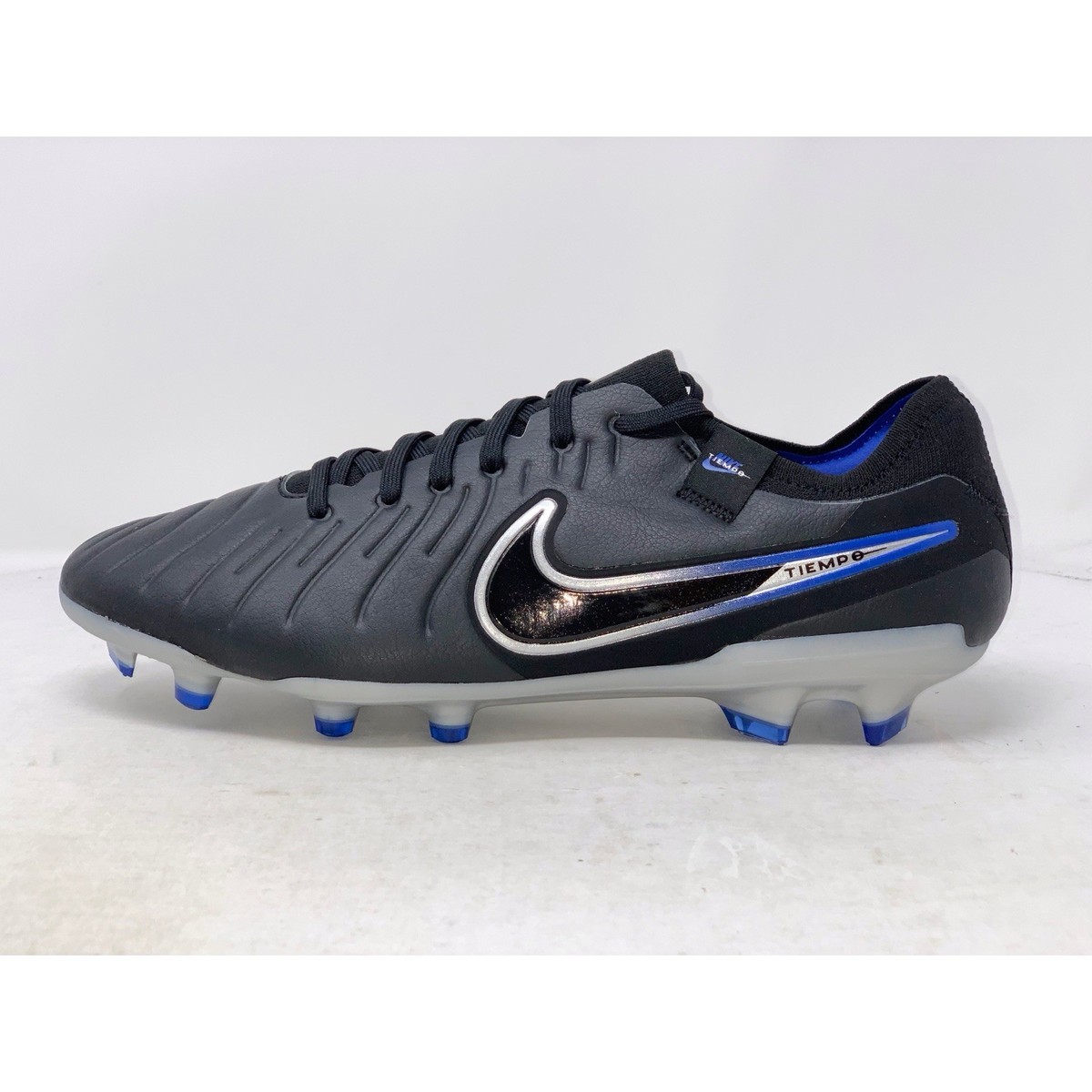 Nike Tiempo Legend 10 Pro FG Black Sneakers, Size 12 BNIB DV4333