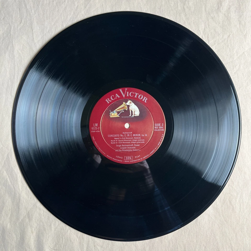 RACHMANINOFF Four Rachmaninoff Concertos 1955 Vinyl Box Set RCA LM-6123 - VG+ Foto 4 de 4