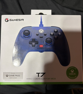 GameSir T7 Wired Controller Blue for Xbox Series X & Xbox One