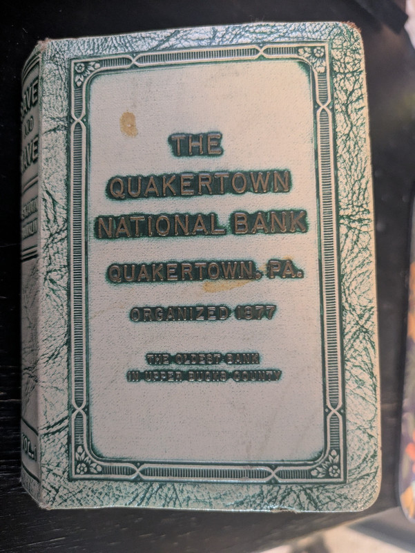 Vintage Bank Safe The Quakertown National Bank, Quakertown PA (NO KEY)