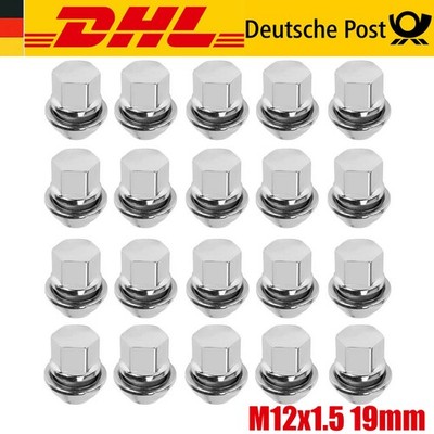 20 x ALLOY WHEEL NUTS FOR FORD FOCUS Kuga Mondeo M12 x 1,5 19MM STUDS LUGS BOLTS