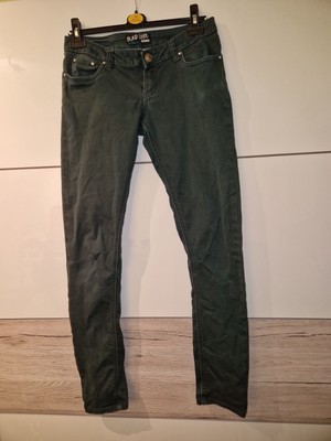 Dunkelgrüne Jeanshose Blind Date Denim  Größe 30/34