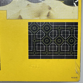 1991 LEGO 6710 Pair / 2  Space Landing Pad Baseplates Black New in Package +Wear