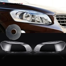 For Volvo Xc60 2014-2017 Left Right Headlight Lens Coverglue Replacement