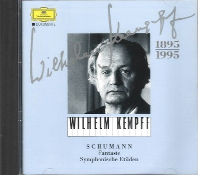 Schumann - Studi Sinfonici, Fantasia Op. 17 / Wilhelm Kempff - CD