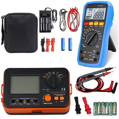 2in1 Isolationswiderstandstester Multimeter Isolationsmessgerät Isolationstester
