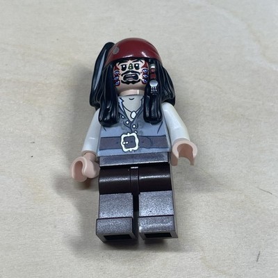 LEGO Pirates of the Caribbean Captain Jack Sparrow Minifigure POC010 Retired2011