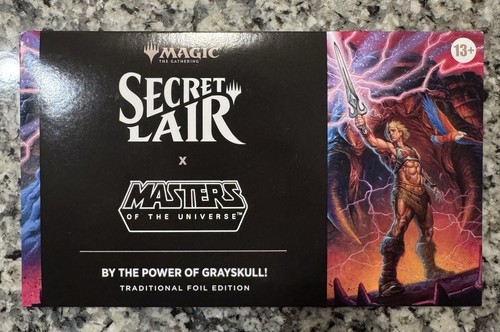 Secret Lair Drop Masters of the Universe By the Power of Grayskull! Foil