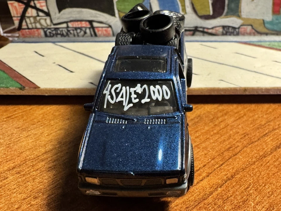 Camión Matchbox Serie 95 2021 Nissan carrocería rígida camioneta personalizada suelta Foto 4 de 4