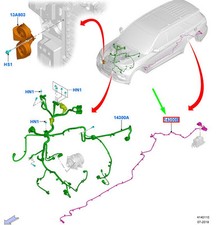 Ford Explorer MK6 Pluskabel Batterie 2403198 NEU ORIGINAL