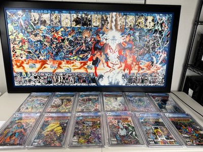 Alex Ross Crisis On Canvas AP 10 of 15 plus issues 1- 12 CGC 9.8
