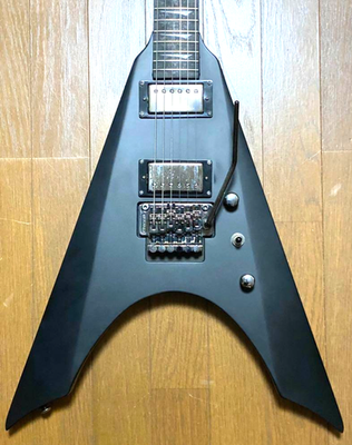 Kramer Nite-V Flying-V Guitar Black | eBay