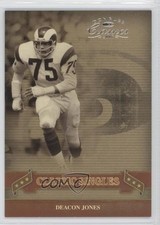 2006 Donruss Classics Classic Singles Silver 33/250 Deacon Jones #CS-23 HOF 02v3