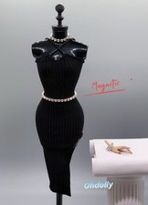 Handmade Rhinestone Necklace Bracelet Waist Chain For Fashion Dolls Jewelry Toys