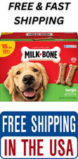 Milk-Bone Original Flavor Large Crunchy Dog Biscuits, 15 lbs. Free Shipping