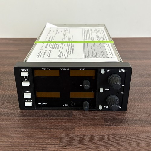 Overhauled TKM MX 300 NAV/COMM 14V w/ FAA 8130-3 Form & Warranty