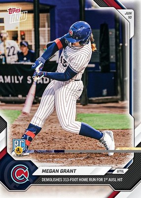 *PRE SALE* Megan Grant - 2026 AUSL Topps NOW  - Card 5