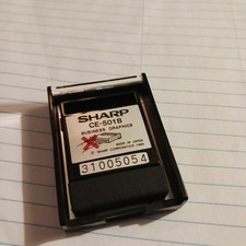 SHARP Pocket Computer CE-501B Business Graphics 31005054 Japan 1983