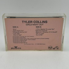 Tyler Collins - Girls Night Out Cassette BMG Records 1989 Pop R&B Advance PROMO