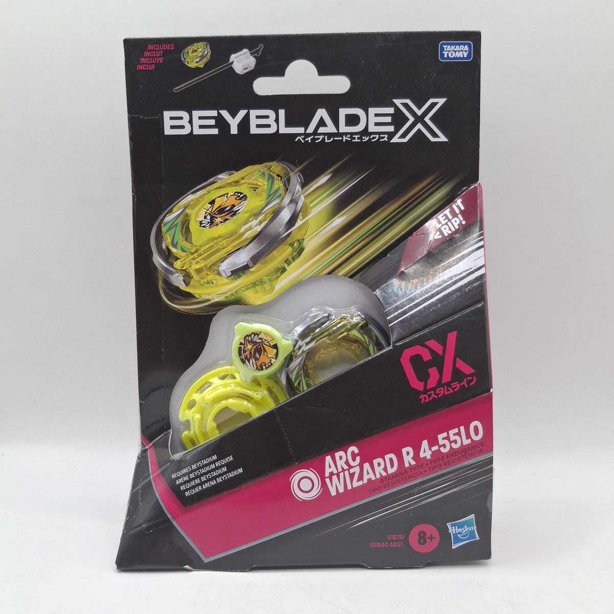 Beyblade X Arc Wizard R 4-55LO Hasbro Starter Set | eBay