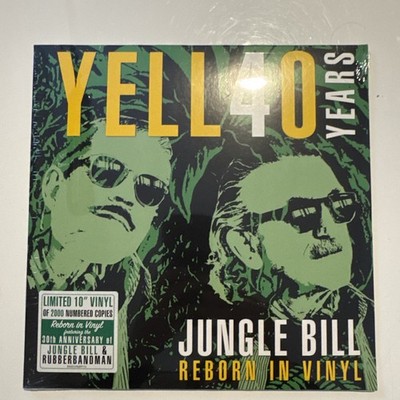 YELLO - Jungle Bill - Reborn In Vinyl - Ltd. 10'' Blue Vinyl Sealed 678/2000