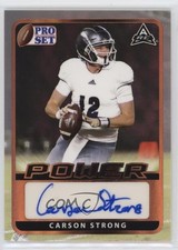 2021 Leaf Pro Set Power Base Auto Carson Strong #BA-CS1 Auto 8cx