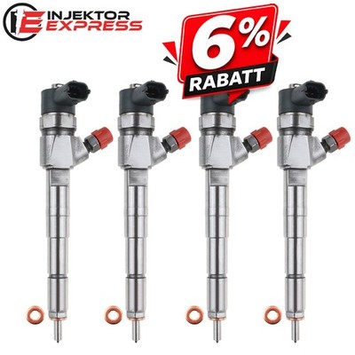 4x 0445110524 Einspritzdüse Injektor Alfa Romeo Opel Fiat 55246223 0986435280