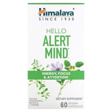 2 X Himalaya, Hello Alert Mind, 60 Vegan Caps...