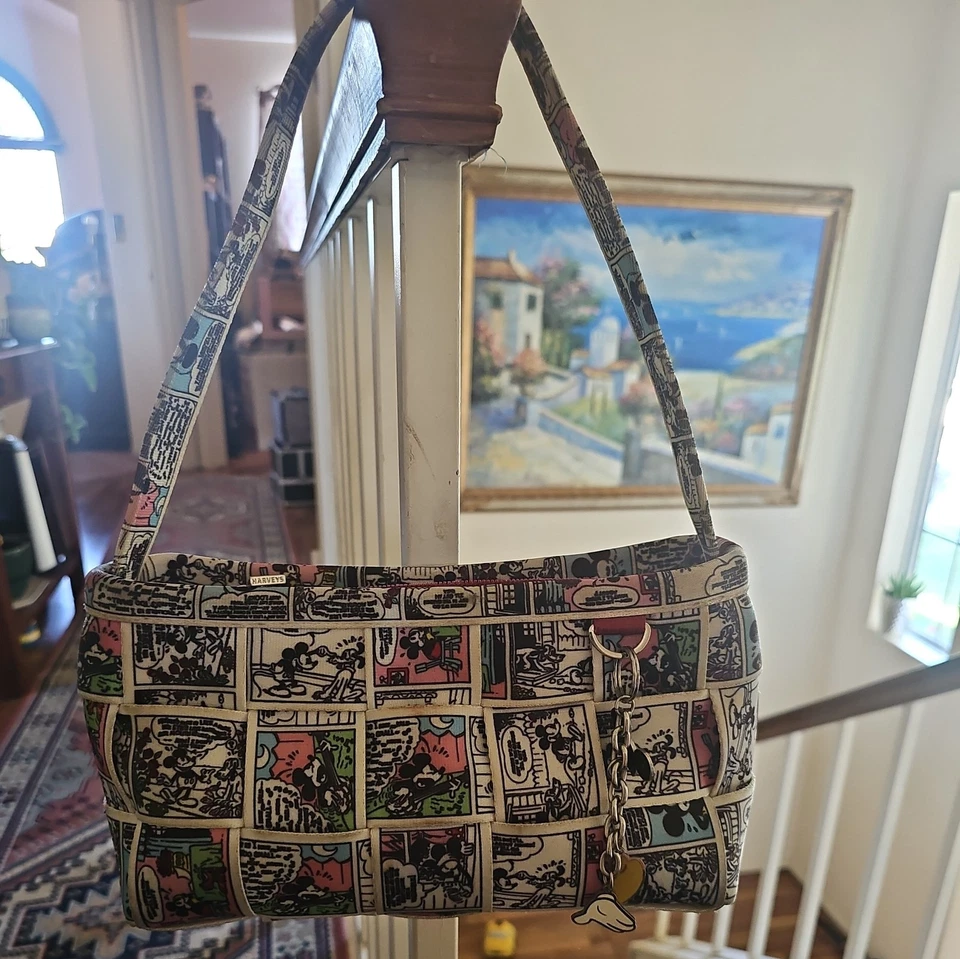 Harveys For Disney Couture Seatbelt Bag Classic Comics Hobo Bag 1st Edition 2008 - Image 2 of 4