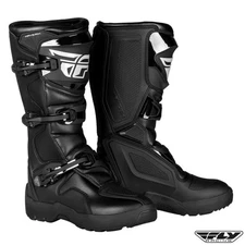 Fly Racing Maverik LT Men Offroad Enduro Motorcycle Black Boots - Pick Size