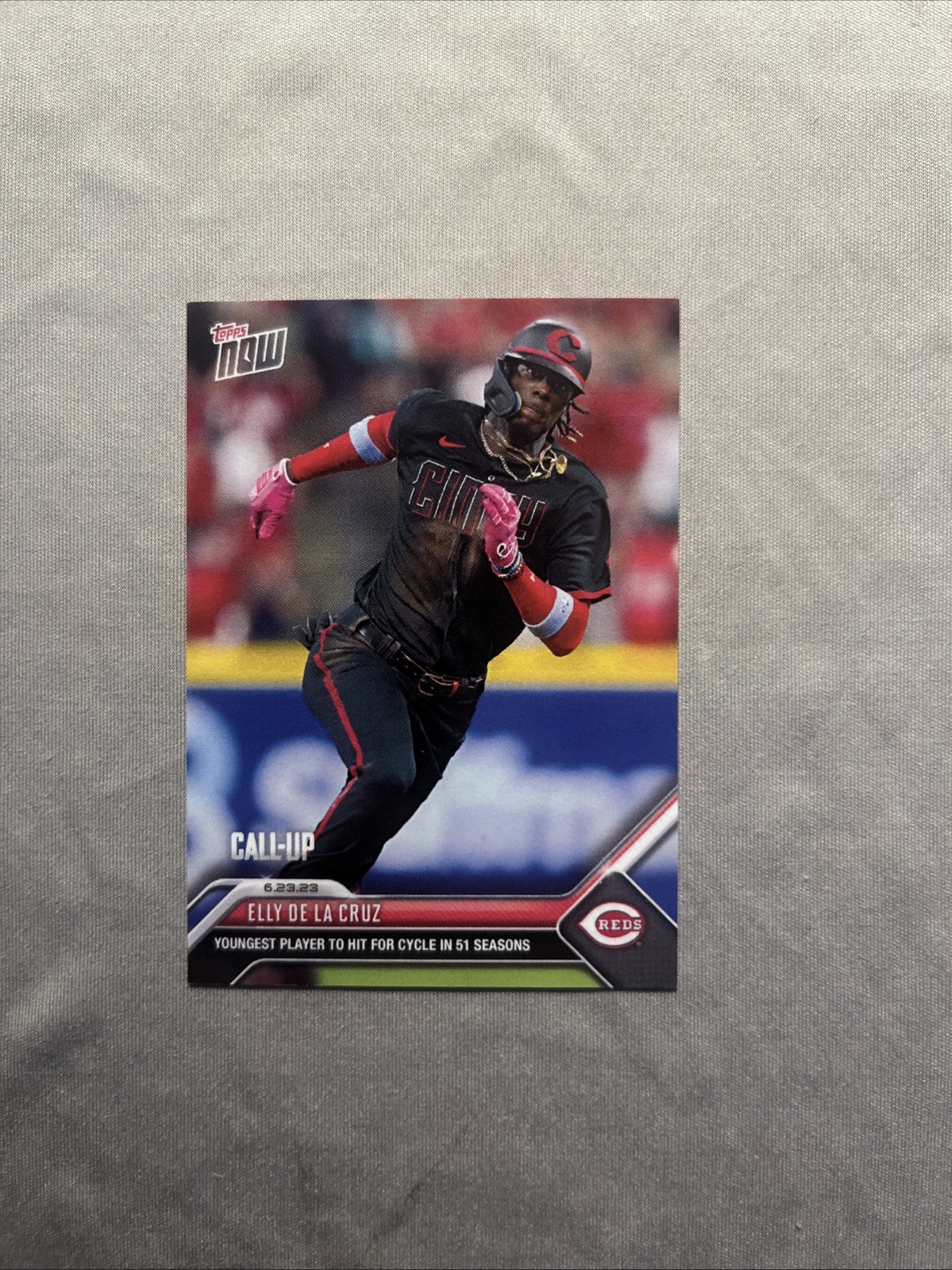 2023 Topps Now - Call-Up Elly De La Cruz #485 /28242 (RC)