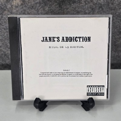 Janes Addiction Ritual De Lo Habitual CD 1990 Perry Farrell Dave Navarro