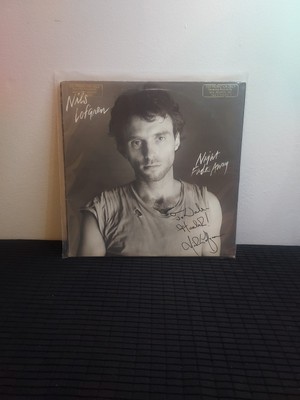 Nils Lofgren~ Night Fades Away Autographed 1981 MCA RECORDS BACKSTREET~BSR-5251