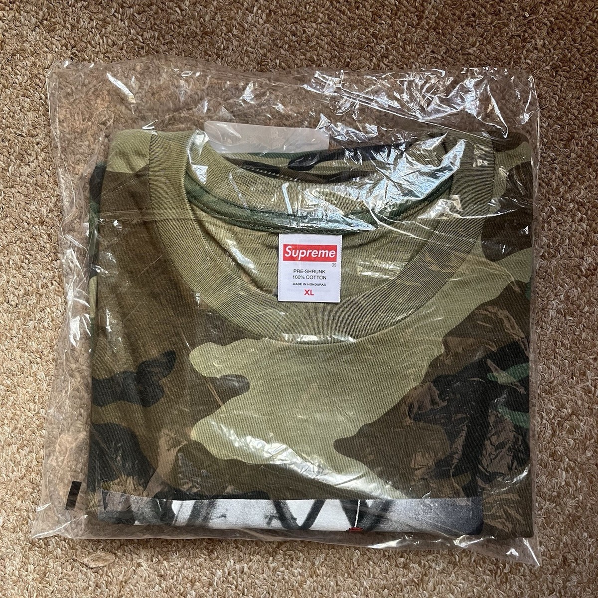 XL - In HAND Supreme Spider Man CAMO TEE - NEW - XLarge - Ships