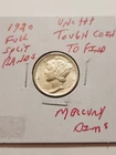 1920 Mercury Dime UNC+++ Full Split Bands Tough Coin To Find