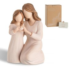 Mom Gifts from Daughter: Unique Handcrafted Mother and Daughters Resin Figuri...