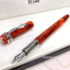 Raro Montblanc Heritage Rouge & Noir Serpent Marble - oggetto caldo, nuovo con scatola
