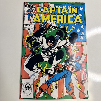 Captain America #312 | VF- | Key 1st App of Flag Smasher | Marvel Comics 1985