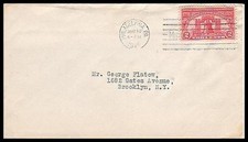 SALE! FDC 627, 1926 2c Sesquicentennial Exposition, Philadelphia ~ typed address