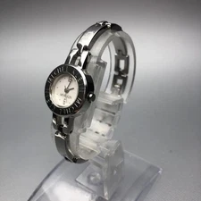 MICHEL KLEIN 1N01-0CZ0 Working White Used Watch