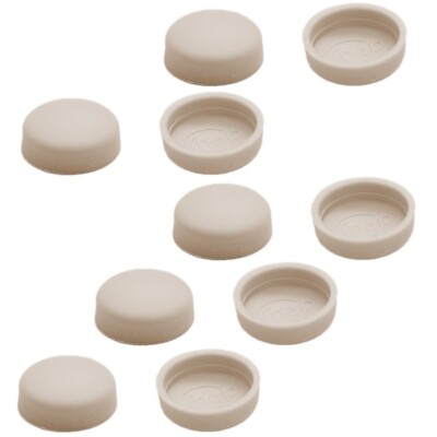 Lund Boat Snap Cap Covers 5/8 Inch Beige Plastic 1990567 - SET OF 10
