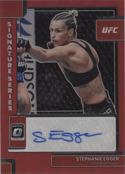 Seg Ufc 2023 Panini Donruss Optic UFC - Signature Series Stephanie Egger #SS ...