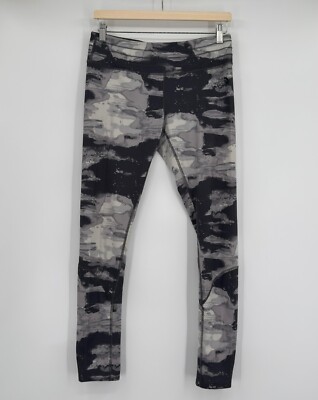 The North Face Womens Black Tye Dye Skinny Pull On Leggings Sz M