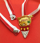 Rote Funken 2025 Kölner Dreigestirn 2023 Prinzenspange Pin Karnevalsorden Köln