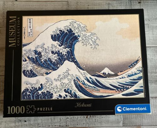 Clementoni Museum Collection Hokusai The Wave 1000 Pieces Jigsaw Puzzle